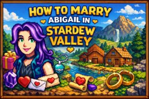 How to Marry Abigail in Stardew Valley