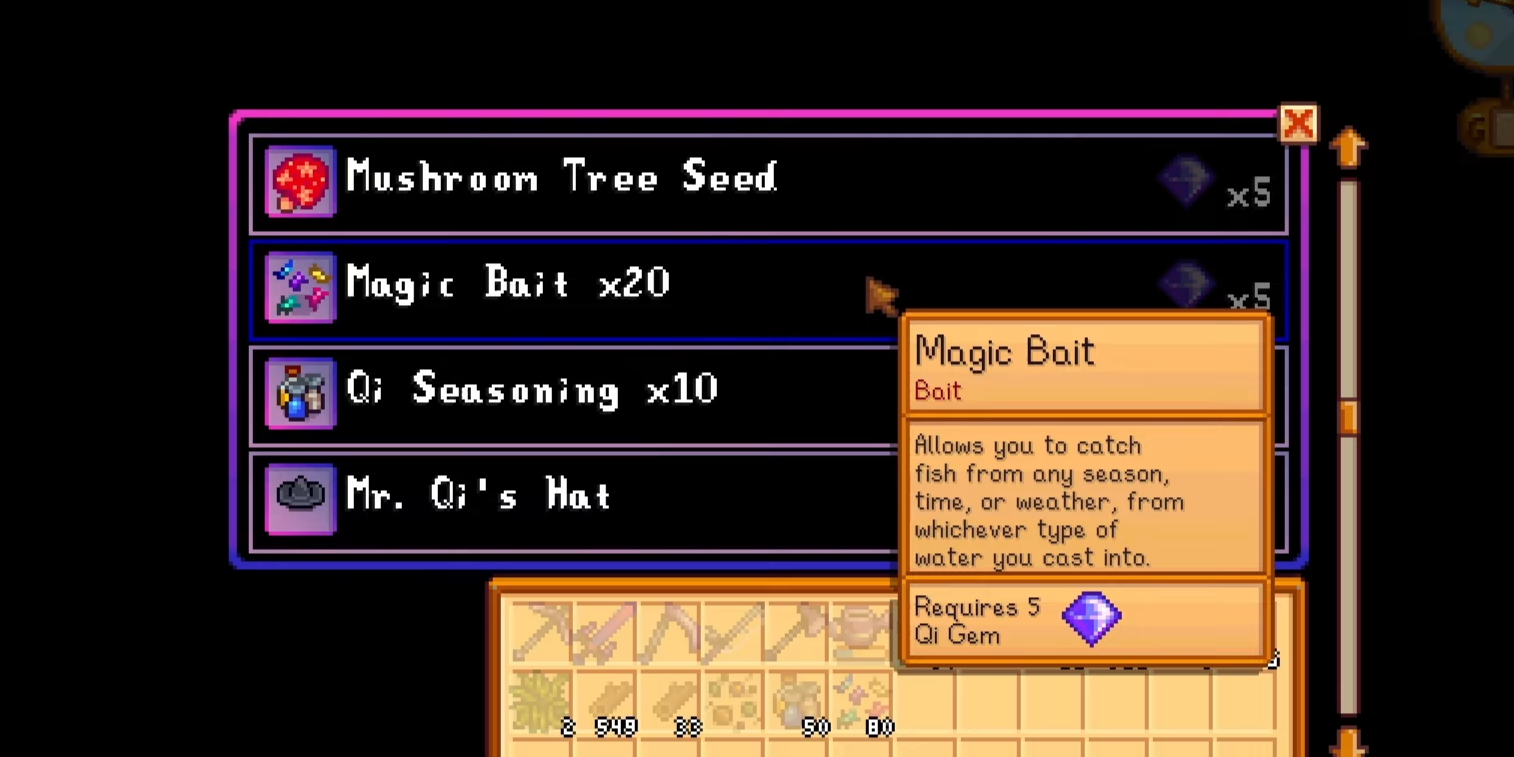 Stardew Valley Magic Bait Guide